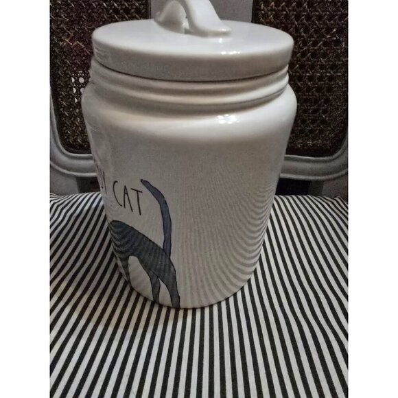 NWT Rae Dunn Scaredy Cat Halloween Canister - Picture 3 of 12